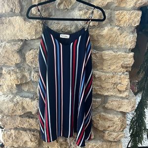 Red, White, and Blue Shift Dress